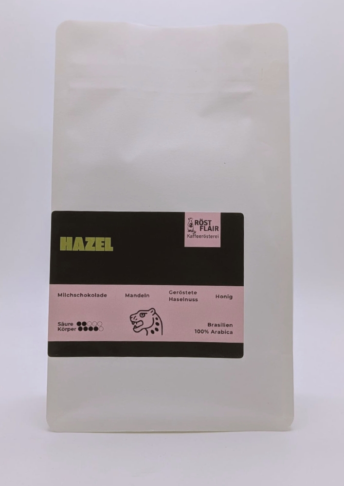Brasilien Flair Kaffee Hazel