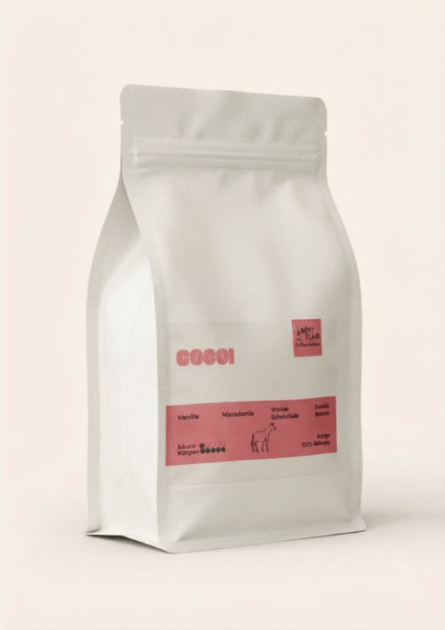 KONGO FLAIR RÖSTUNG KAFFEETÜTE RÖSTFLAIR KAFFEERÖSTEREI